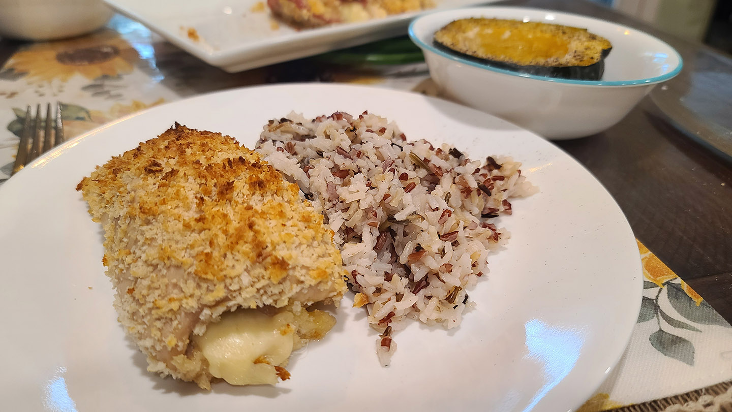 Chicken Cordon Bleu and a variation- Chicken Cordon Kabluie!