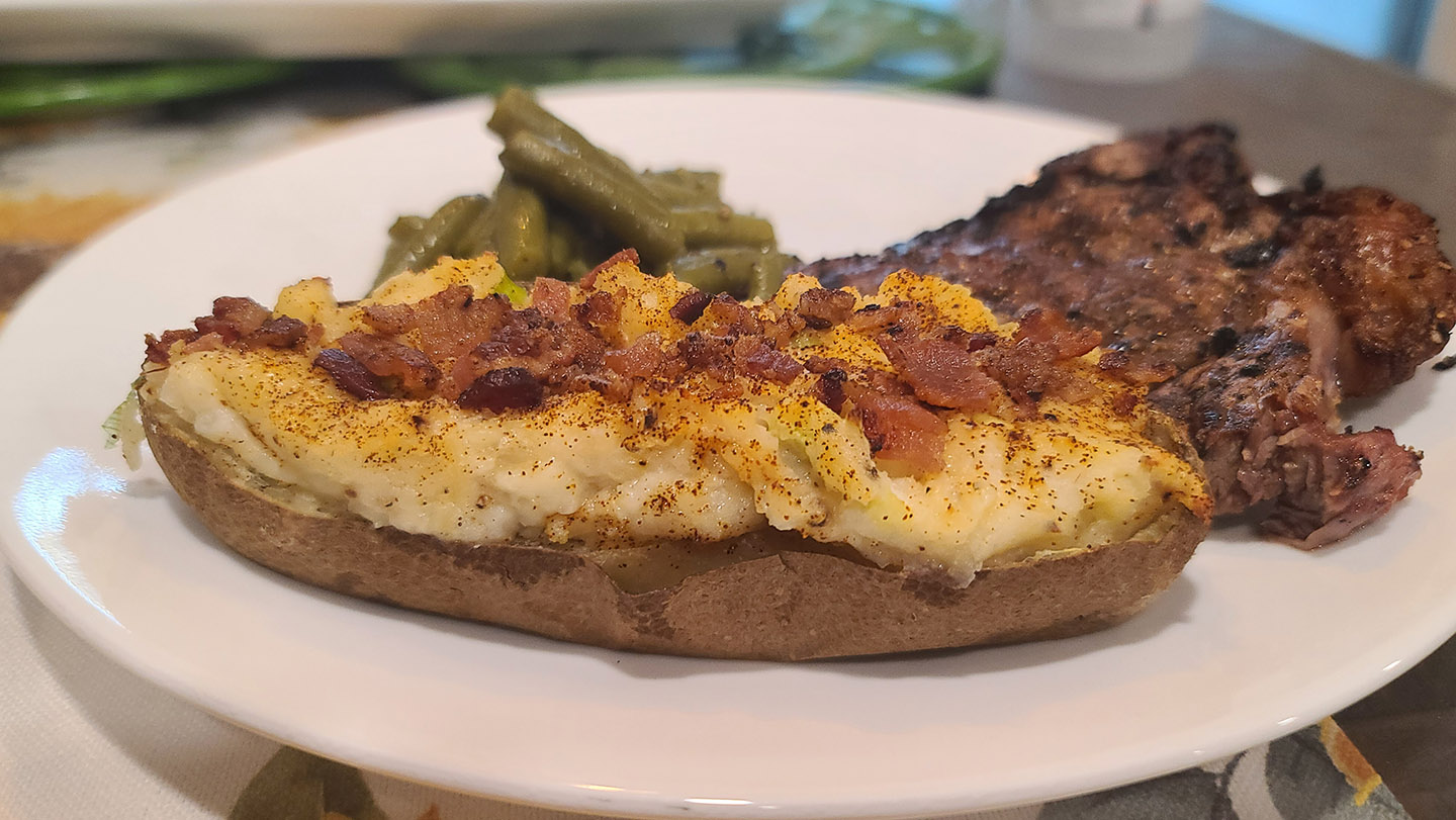 Twice Baked Potatoes Turn Your Dinner Into an Event
