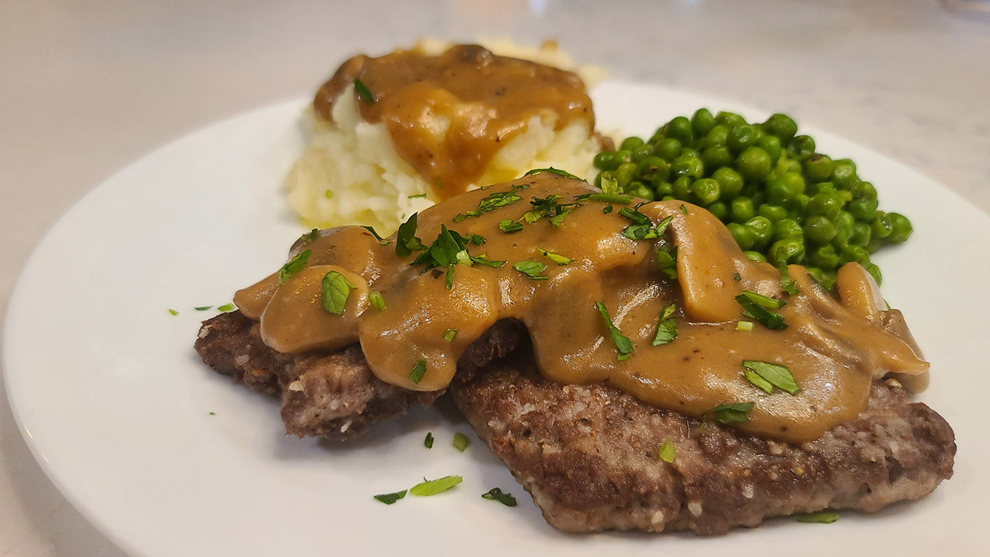 Salisbury Steak and Gravy, a Comfort Food Classic
